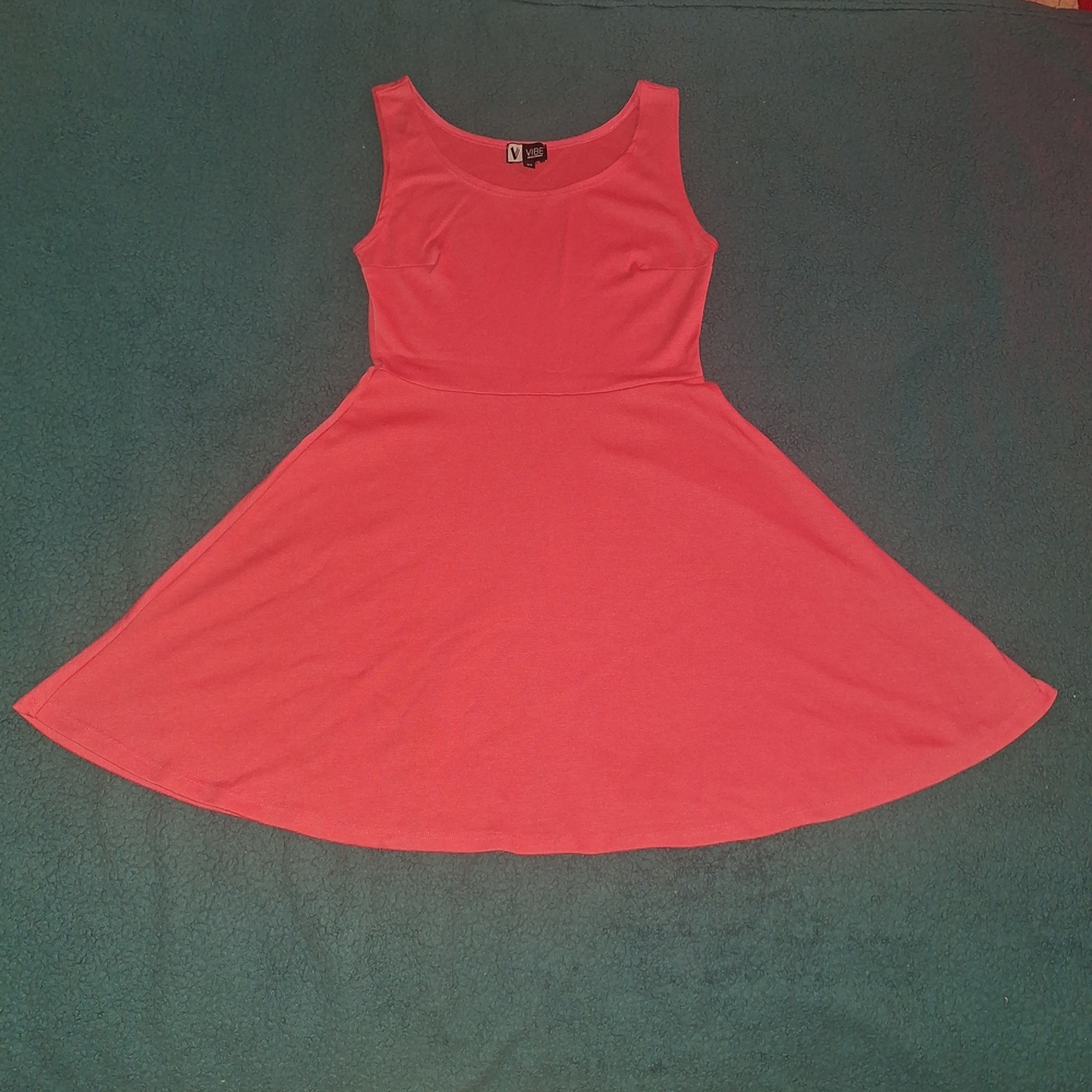 Sleeveless Pink Dress